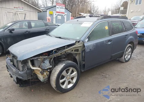 2013 Subaru Outback 2.5I Premium from USA, damaged, VIN 4S4BRBCC8D3305472